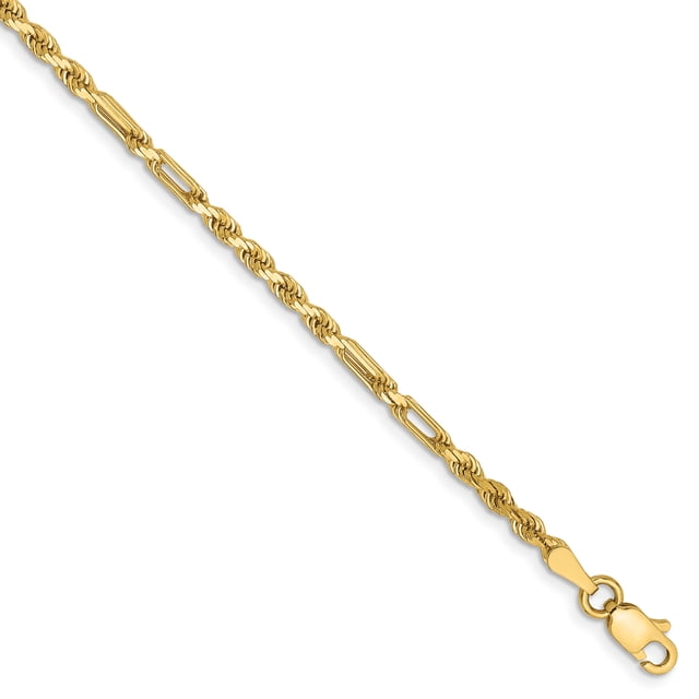Chaîne en Corde Milano Or Jaune 14K 2.5mm