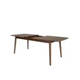 thumbnail image 4 of Juego de Comedor Extensible de Madera con 4 Sillas para 4 Personas, Mesa y Sillas para Comedor y Cocina, Midtown Concept Praga, Nogal y Gris Claro, 4 of 5