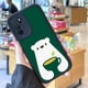 thumbnail image 2 of Proteja su iPhone con estilo con una funda plateada mate de doble capa que muestra obras de arte vibrantes y divertidas, 2 of 4