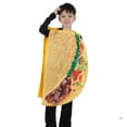 thumbnail image 4 of Disfraz de taco para niños SPUNICOS, ligero, para niños de 6 a 10 años, 4 of 7