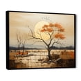 thumbnail image 2 of Designart "Baobab Tree euphony V" Floral Floater Framed Canvas Print, 2 of 7