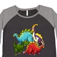 thumbnail image 4 of Inktastic Cute Dinosaurs Women's Plus Size T-Shirt, 4 of 5