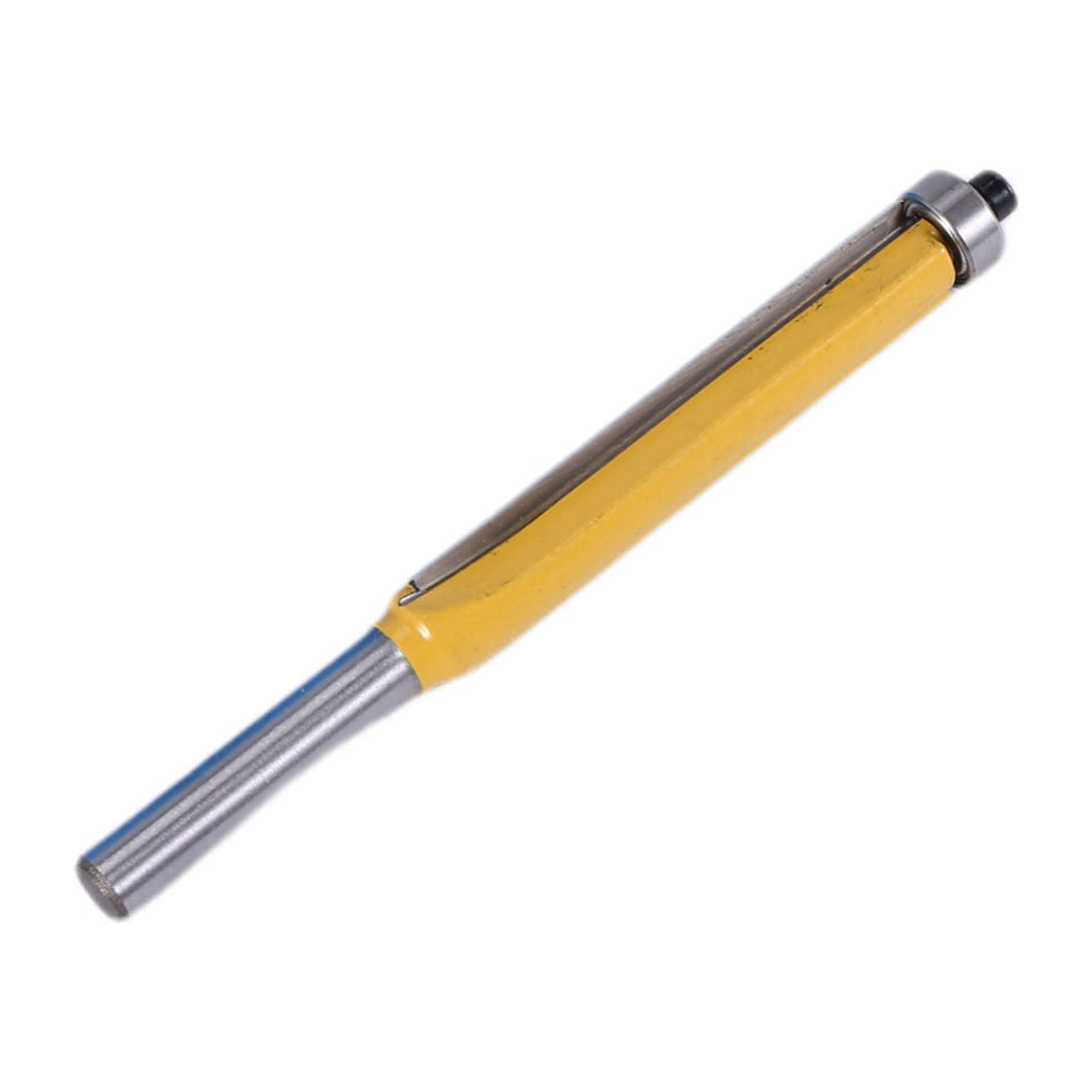 5pcs 2 Inch Height Extra Long Flush Trim Router Bit 1/4 Inch x 3/8 Inch Woodworking Milling Cutter for Wood DIY Tool