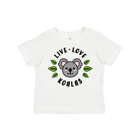 

Inktastic Live Love Koalas Gift Toddler Boy or Toddler Girl T-Shirt