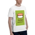 thumbnail image 2 of Bingfone Fresh Sushi Men'S Loose Fit Short-Sleeve Pocket T-Shirt, 2 of 7