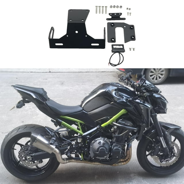 Soporte de licencia de matrícula Yotijar para motocicleta Z900 Z 900