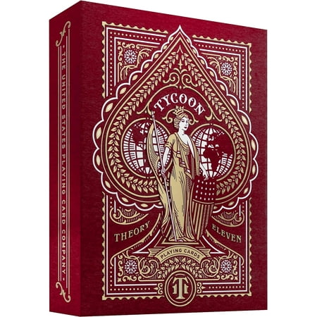 theory11 Tycoon Playing Cards (Red)