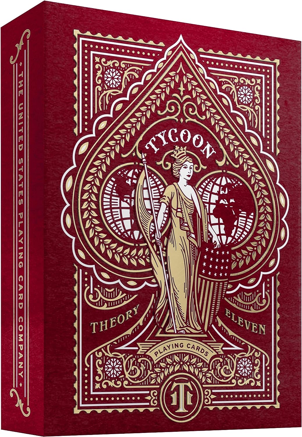 theory11 Tycoon Playing Cards (Red) photo 1