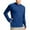 Blue, variant on Lumeqa Men's Sun Protection Shirts UPF 50+ Long Sleeve Hoodie with 2 Pockets UV SPF Fishing Hiking Rash Guard Shirts White S