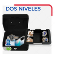 thumbnail image 2 of Caja Fuerte Seguridad Metálica Cash Box Cerradura Con Llave Xtellar Color Negro, 2 of 4