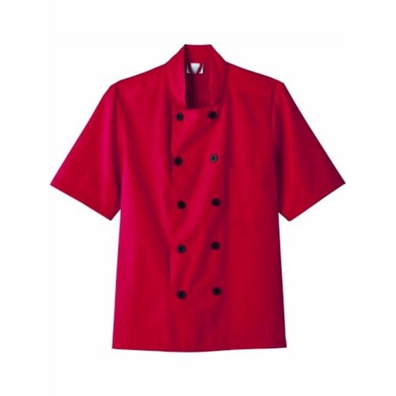18025 Adult's SS Chef Jacket Red 4X-Large