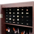 thumbnail image 4 of Aukfa Jewelry Cabinet with Mirror - Integrated Led Light – Brown, 4 of 8