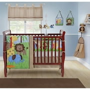 Baby Boom - Zany Jungle 10-Piece Crib Bedding Set