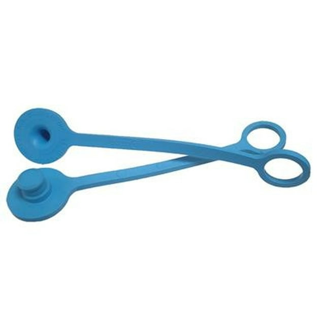 MB Sturgis Propane Hose Connector Cap 302005-MBS For 1/4 Inch 250 Model Quick Disconnect; Blue; Single
