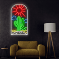 thumbnail image 4 of C-craft Cactus Wild Mountain Neon Sign for Living Room Wall Decor Lights for Bedroom, 4 of 5