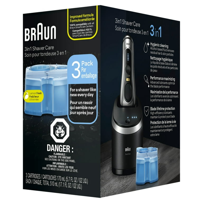 Braun Clean & Renew Refill Cartridges CCR - 3 Pack - Walmart.com