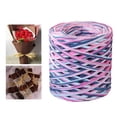 thumbnail image 3 of Rongfmy 218 Yards Raffia Paper Ribbon Twine for Christmas Gift Package Wrapping Festival Pink Navy, 3 of 9