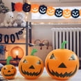 thumbnail image 4 of Nmdmisc Halloween Inflatable Pumpkin Decorations Pumpkin Ball Outdoor Halloween Decorations for Yard Garden(23.6*29.5 in), 4 of 5