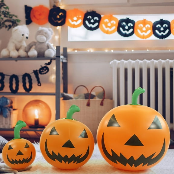 Wovilon Halloween Decor Halloween Inflatable Pumpkin Decorations Pumpkin Outdoor Halloween Decorations For Yard Garden