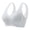 Light Gray, variant on Womens Bras Ice Silk Cold Feeling Comfortable Breathable Bra Fixed Underwear Full Coverage Seamless Thin Soft Support Bra