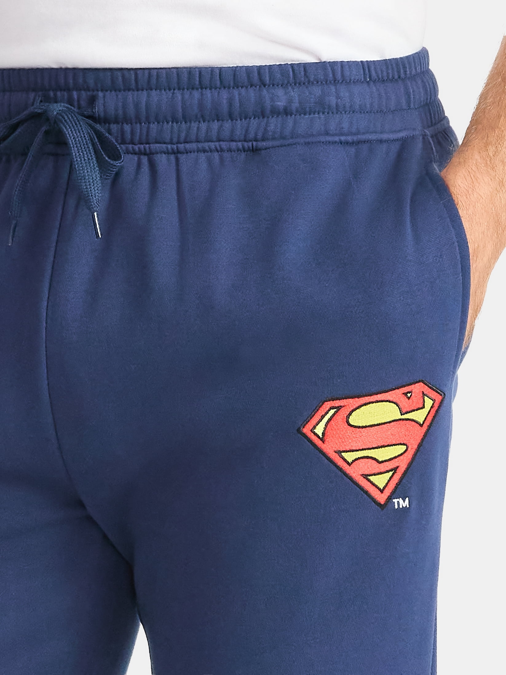 Superman Men's and Big Men's Graphic Jogger Pants, Sizes XS-3XL