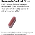 thumbnail image 4 of Theralogix TheraCran One Cranberry Capsules - 90-Day Supply - Cranberry Supplement for Men & Women - Cranberry Pills to Support Urinary Tract Health* - 36mg PACs per Capsule - NSF Certified - 90 Ct, 4 of 10