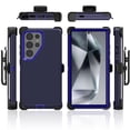 thumbnail image 4 of Innens Case for Samsung Galaxy S24 Ultra/S24 Plus/S24 Belt Clip Holster Stand Shockproof Cover, Blue, 4 of 14