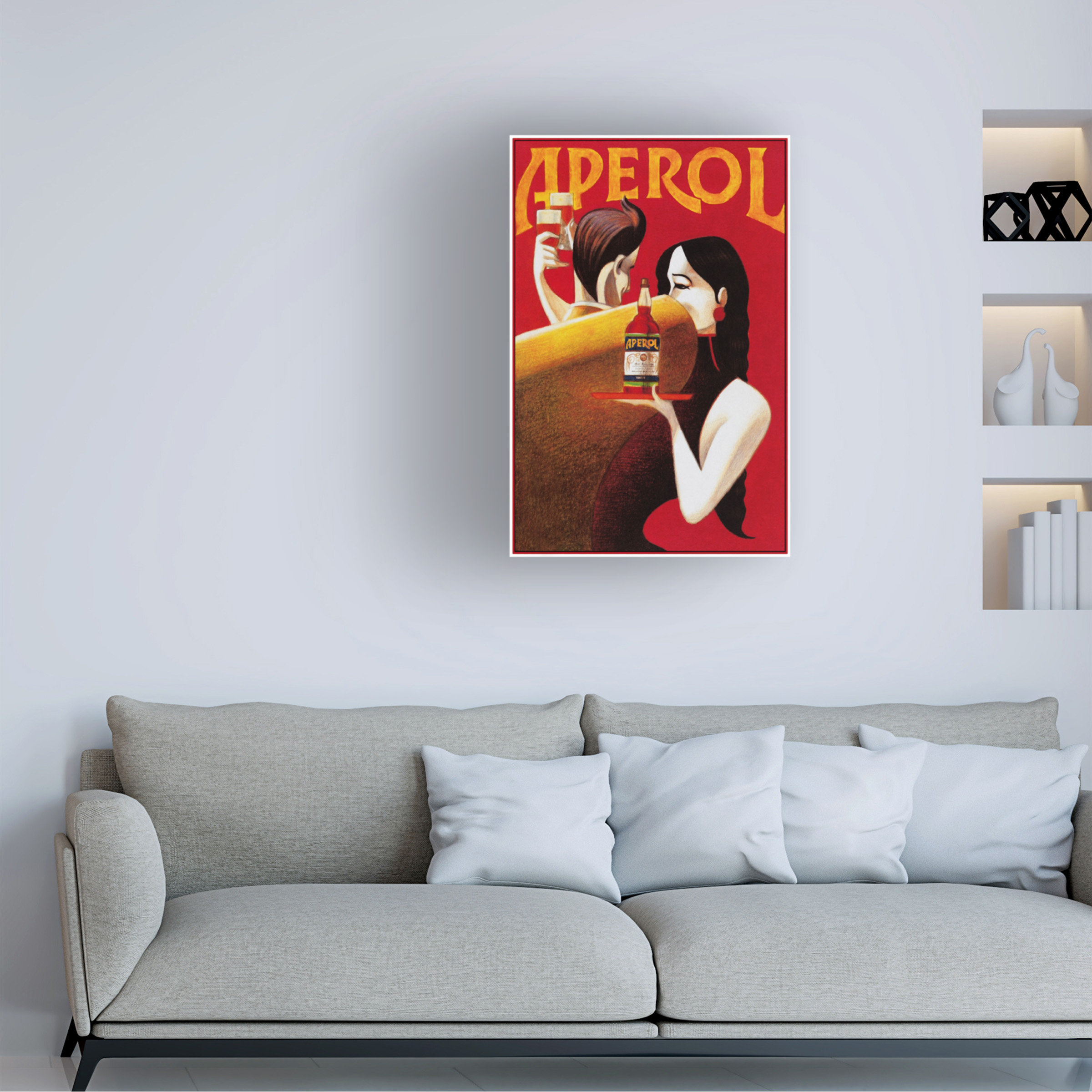 Vintage Lavoie 'Ads-0068' Canvas Art
