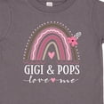 thumbnail image 4 of Inktastic Gigi and Pops Love Me Rainbow Girls Toddler T-Shirt, 4 of 5