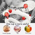 thumbnail image 3 of Plastic Protein Shake Bottle For Meal Replacement Shakes & Smoothies, Beverages, Mixing Salad Dressing, 3 of 5