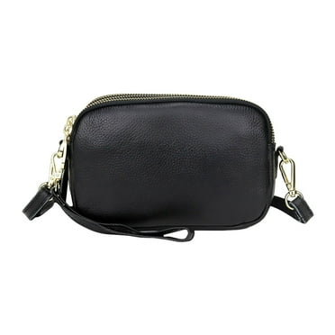 ifundom Women Shoulder Bag Portable Crossbody Purse Small Shoulder Bag for Ladies Black