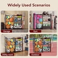 thumbnail image 5 of Garage Sports Equipment Organizer, Ball Storage for Gear and Toys, Large Capacity, Sports Organizer for Garage with Hooks and Baskets, 5 of 9