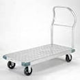 thumbnail image 4 of Platform Truck - Aluminum Diamond Deck, 48 x 30, 2000 Lb. Capacity, 6" Rubber Casters, 4 of 4