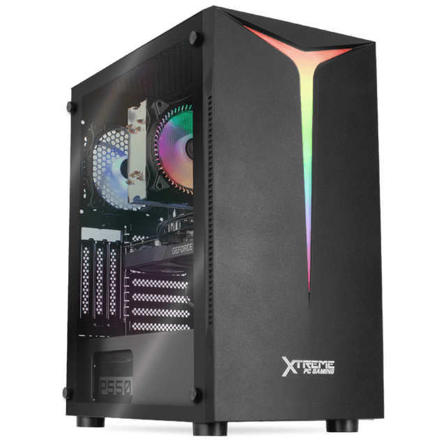 Xtreme PC Gamer Geforce RTX 3050 Ryzen 7 5800X 16GB SSD 500GB 2TB WIFI Black Xtreme PC Gaming XTPCR716GB3050B