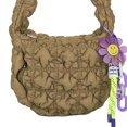 thumbnail image 2 of Bolso de hombro compuesto Resistencia al desgaste Púrpura Mujeres Damas Compras (Café) Tmvgtek Para Estrenar, 2 of 3