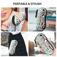 thumbnail image 6 of Bingfone Cute Panda Print Sunglasses Case Portable Travel Zipper Eyeglasses Case With Hook, 6 of 6
