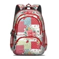 thumbnail image 2 of Pioneer Flower Backpack for School,Cute School Bag,Schoolbag with Adjustable Shoulder Straps & Padded Back,16.9 Inch, 2 of 5