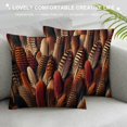 thumbnail image 3 of GOSMITH  Couch Pillow Covers Summer Colorful Hawaiian Tropical Plants Palm Leaf Pillows Tropical Tree Plant Farmhouse Pillow Cover Decoration for Sofa Couch, 3 of 5