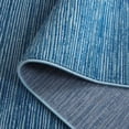 thumbnail image 6 of SAFAVIEH Vision Adrasteia Overdyed Solid Runner, 2'2" x 8', Blue - Modern Design, Blue, Non-Shedding & Easy Cleaning, Ideal for Living Room, Bedroom, Dining Space, Entryway, Hallway, Kitchen, 6 of 12