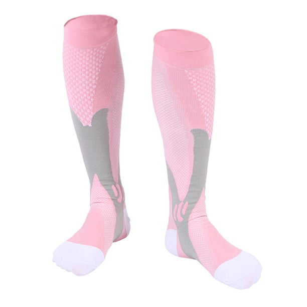 Calcetines deportivos profesionales de estilo de compresión para hombre, adecuados para béisbol.