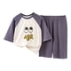 thumbnail image 1 of Odeerbi 1-13 Años Niños Niñas Pijama de Verano de Modal Con Manga Corta Conjunto de Pantalones Cortos Raglan Ropa de Dormir Ligera Conjunto de Pijama, 1 of 5