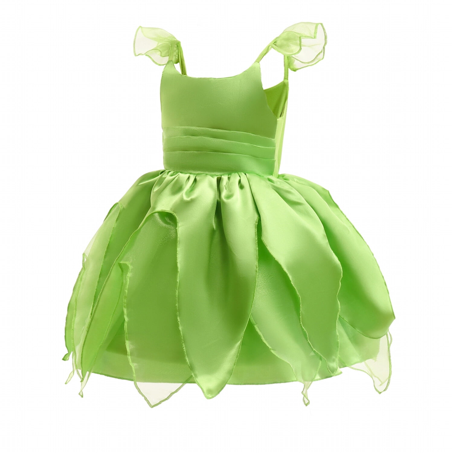 lime green tinkerbell dress Infant baby Girl Green Fairy Princess Tinkerbell Dress with Bow Headba –  Little Good Humans