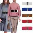 thumbnail image 2 of Ceinture Élastique Large avec Boucle Extensible pour Femmes, 2 of 5