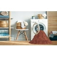 thumbnail image 2 of Ahgly Company Machine Washable Indoor Square Transitional Bright Orange Area Rugs, 7' Square, 2 of 7