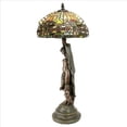 thumbnail image 2 of Design Toscano Lucina, Goddess of Light Stained Glass Lamp, 2 of 4