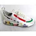 thumbnail image 1 of Adi - das Sneakers NMD R1 Spectoo Shoes GX8108 White Multi Color Men's Size 13, 1 of 6