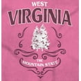 thumbnail image 2 of West Virginia Mountain State Cute Women's Plus Size Graphic Tee Brisco Brands 2X, 2 of 3