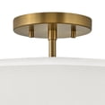 thumbnail image 6 of 38893LCB-Hinkley Lighting-Graham - 3 Light Medium Semi-Flush Mount in Transitional Style - 16 Inches Wide by 13.75 Inches High-Lacquered Brass Finish, 6 of 7