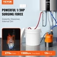 thumbnail image 2 of Kit de descarga para calentador de agua sin tanque VEVOR con bomba y accesorios, 2 of 9