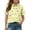 Multicolor #1, variant on Girls Polo Shirt Short Sleeve Henley Cute Cartoon Animal Print T Shirts Button Closure Causal Comfy School Uniform, 120